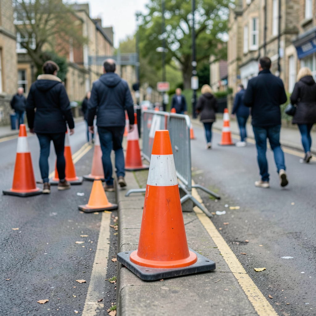 Five-day closure on Sunnyside in Benson for Thames Water connection